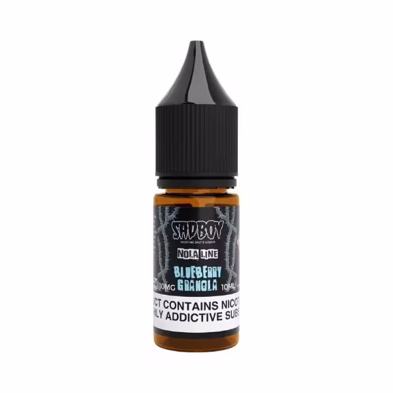 Blueberry Granola Nic Salt E-Liquid by Sadboy - Image 1