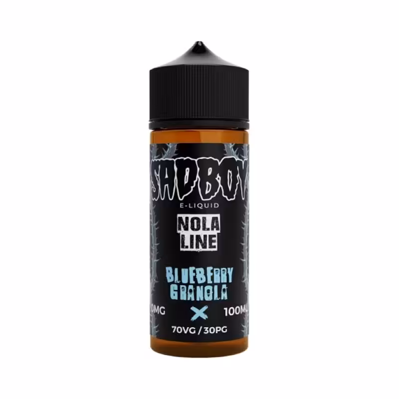 Blueberry Granola Shortfill E-Liquid by Sadboy 100ml - Image 1