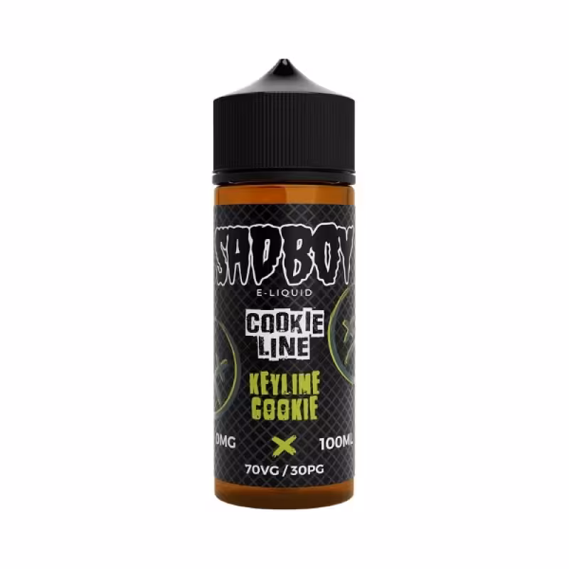 Keylime Cookie Shortfill E-Liquid by Sadboy 100ml - Image 1