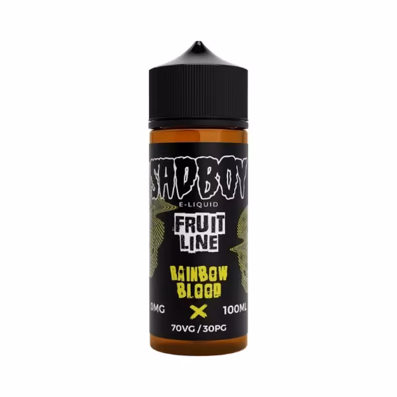 Rainbow Blood Shortfill E-Liquid by Sadboy 100ml - Image 1