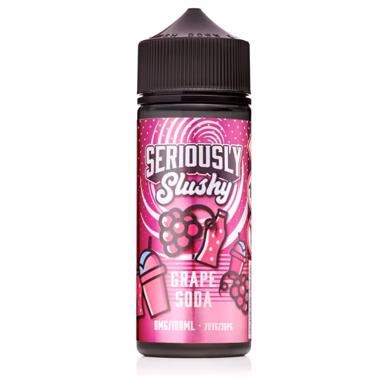Grape Soda Shortfill E-Liquid by Seriously Slushy 100ml - Image 1