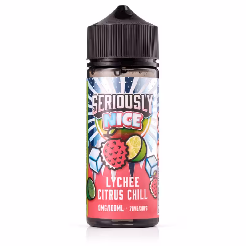 Lychee Citrus Chill Shortfill E-Liquid by Seriously Nice 100ml - Image 1