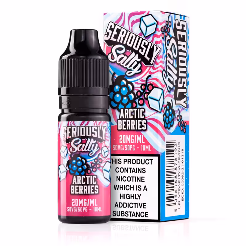Arctic Berries Nic Salt E-Liquid by Seriously Salty - Image 1