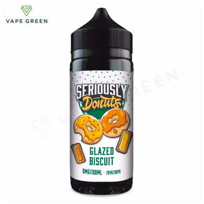 Glazed Biscuit Shortfill E-Liquid by Seriously Donuts 100ml