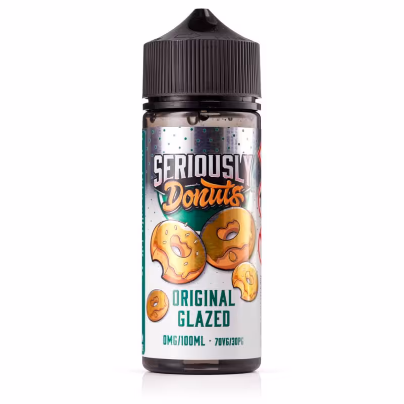 Original Glazed Shortfill E-Liquid by Seriously Donuts 100ml - Image 1