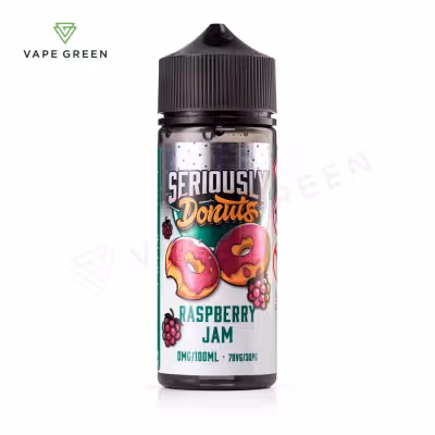 Raspberry Jam Shortfill E-Liquid by Seriously Donuts 100ml