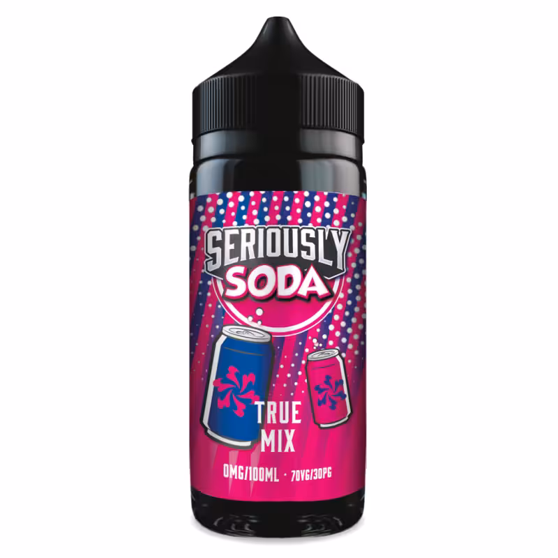 True Mix Shortfill E-Liquid by Seriously Soda 100ml - Image 1