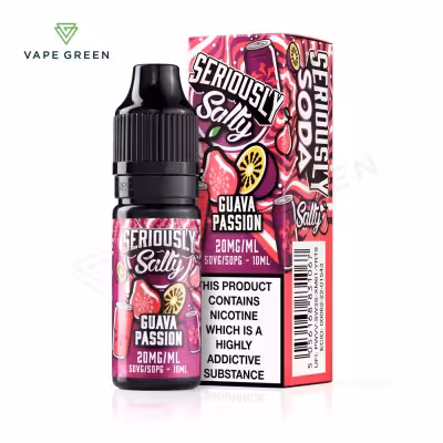 Guava Passion Nic Salt E-Liquid by Seriously Salty