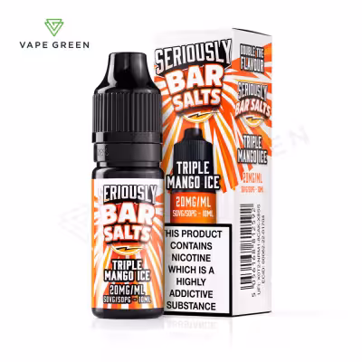 Triple Mango Ice Nic Salt E-Liquid by Seriously Bar Salts