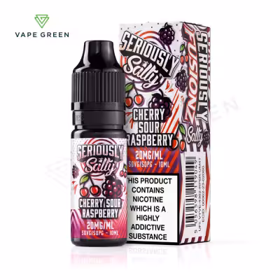 Cherry Sour Raspberry Nic Salt E-Liquid by Seriously Salty Fusionz