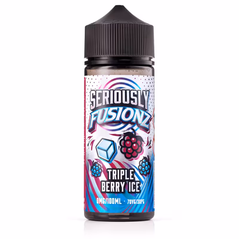 Triple Berry Ice Shortfill E-Liquid by Seriously Fusionz 100ml - Image 1