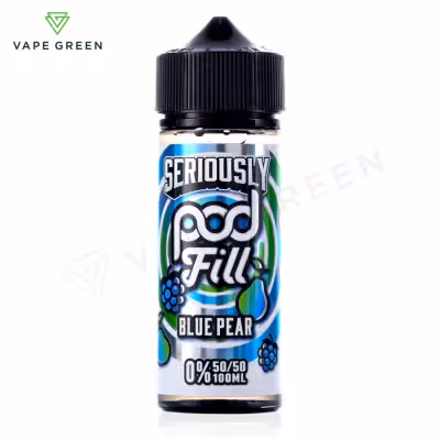Blue Pear Shortfill E-Liquid by Seriously Pod Fill 100ml