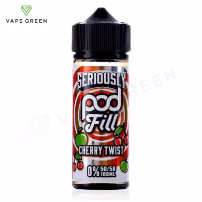 Cherry Twist Shortfill E-Liquid by Seriously Pod Fill 100ml