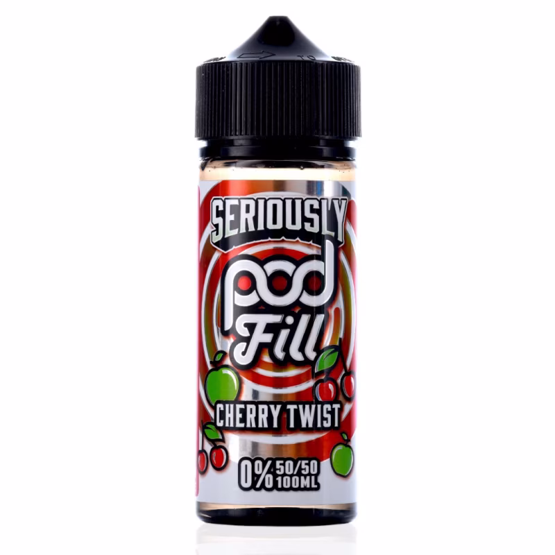 Cherry Twist Shortfill E-Liquid by Seriously Pod Fill 100ml