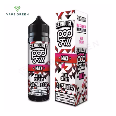 Very Cherry Shortfill E-Liquid by Seriously Pod Fill Max 40ml