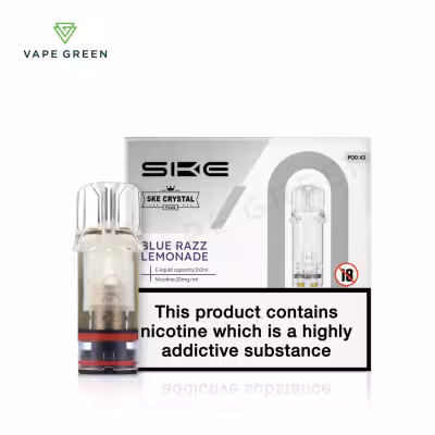 Blue Razz Lemonade Prefilled Pods by SKE Crystal Plus