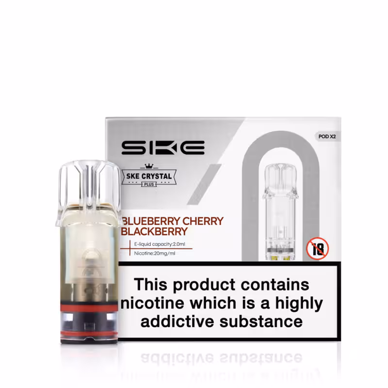 Blueberry Cherry Blackberry Prefilled Pods by SKE Crystal Plus - Image 1