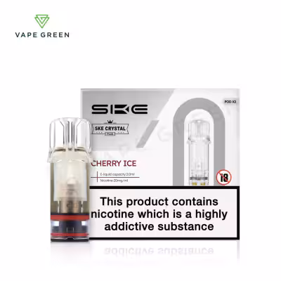 Cherry Ice Prefilled Pods by SKE Crystal Plus