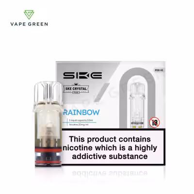 Rainbow Prefilled Pods by SKE Crystal Plus