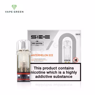 Watermelon Ice Prefilled Pods by SKE Crystal Plus