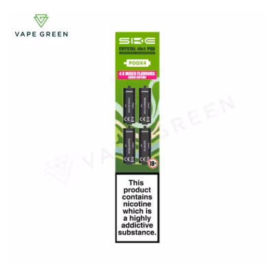 Green Edition Prefilled Pods by SKE Crystal 4 in 1
