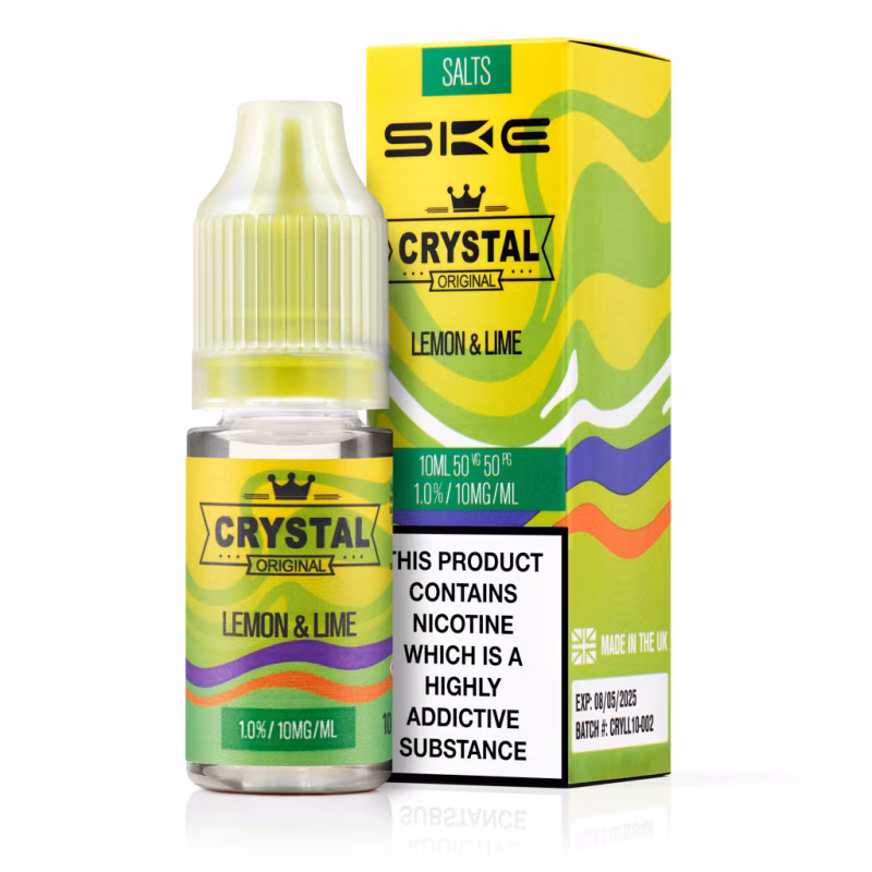 Lemon & Lime Nic Salt E-Liquid by SKE Crystal Salts V2
