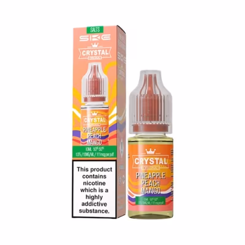 Pineapple Peach Mango Nic Salt E-Liquid by SKE Crystal Salts V2 - Image 1