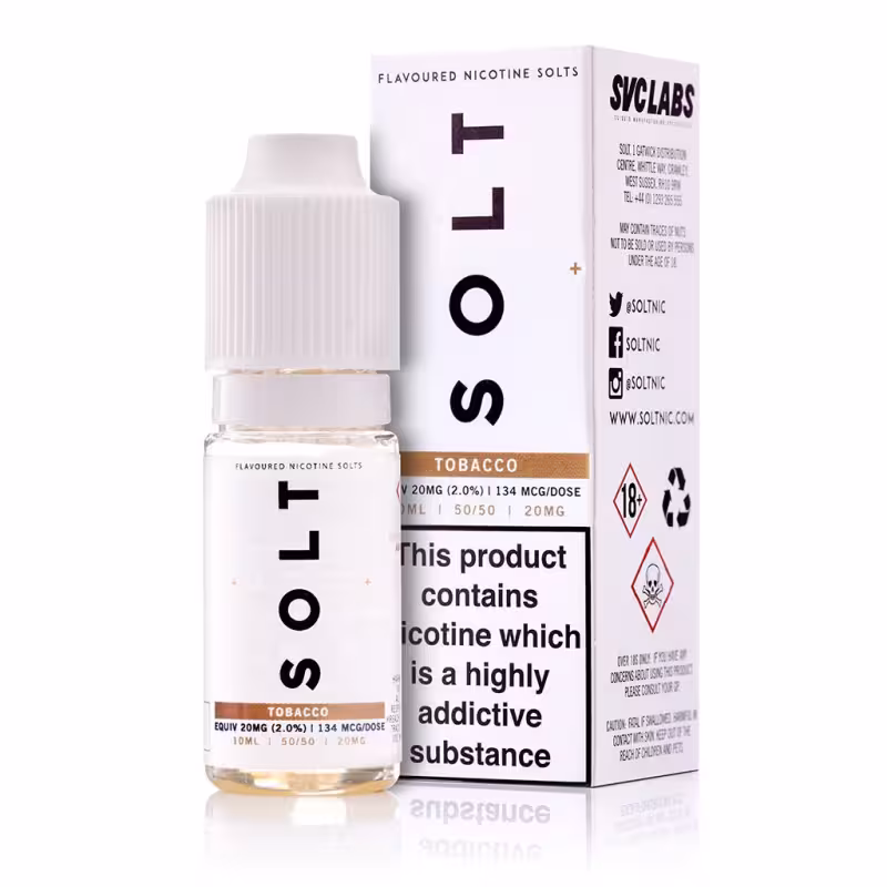 Tobacco Nic Salt eLiquid by Solt