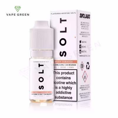 Sweet Tobacco Nic Salt E-Liquid by SOLT