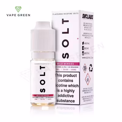 Wild Berries Nic Salt E-Liquid by SOLT