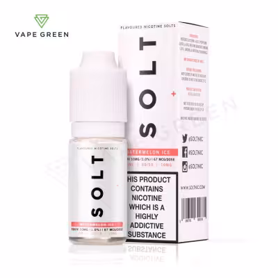 Watermelon Ice Nic Salt E-Liquid by SOLT