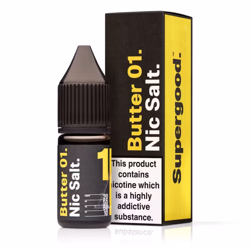 Butter 01 E-Liquid by Supergood Nic Salt