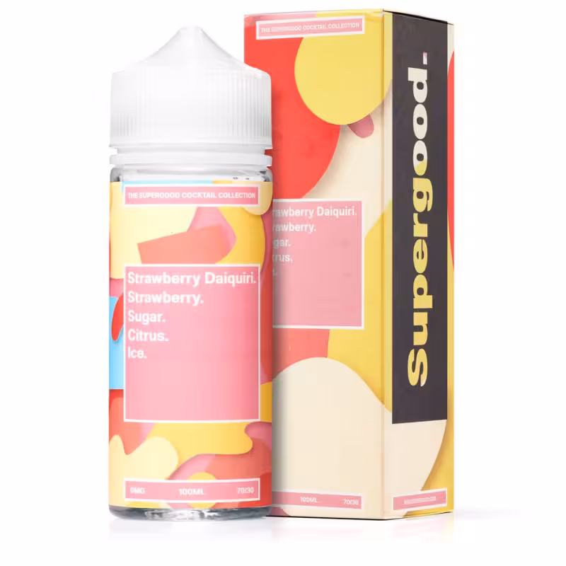 Strawberry Daiquiri Shortfill E-liquid by Supergood 100ml - Image 1