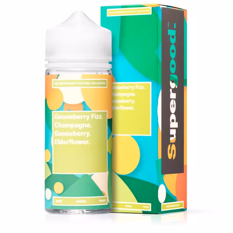 Gooseberry Fizz Shortfill E-liquid by Supergood 100ml - Image 1