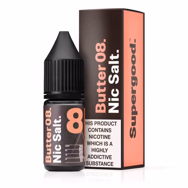 Butter 08 Nic Salt E-Liquid by Supergood - Image 1