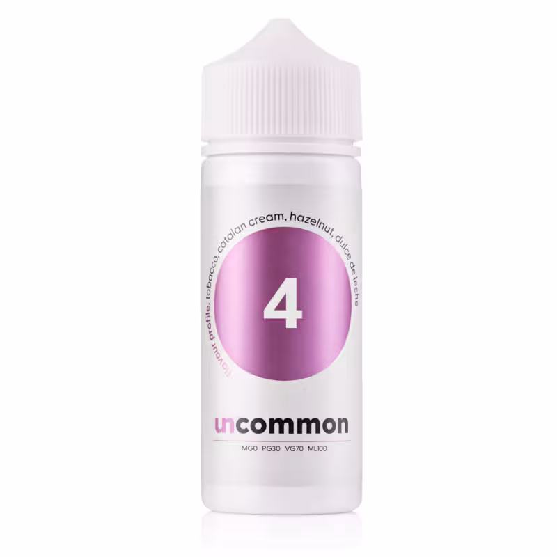 4 Shortfill E-Liquid by Uncommon Supergood x GrimmGreen 100ml - Image 1