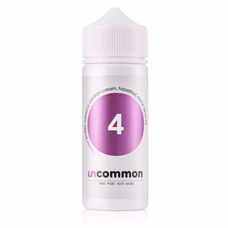 4 Shortfill E-Liquid by Uncommon Supergood x GrimmGreen 100ml