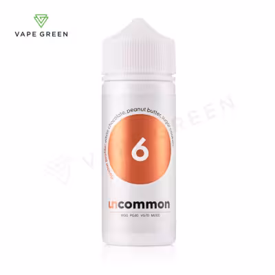 6 Shortfill E-Liquid by Uncommon Supergood x GrimmGreen 100ml