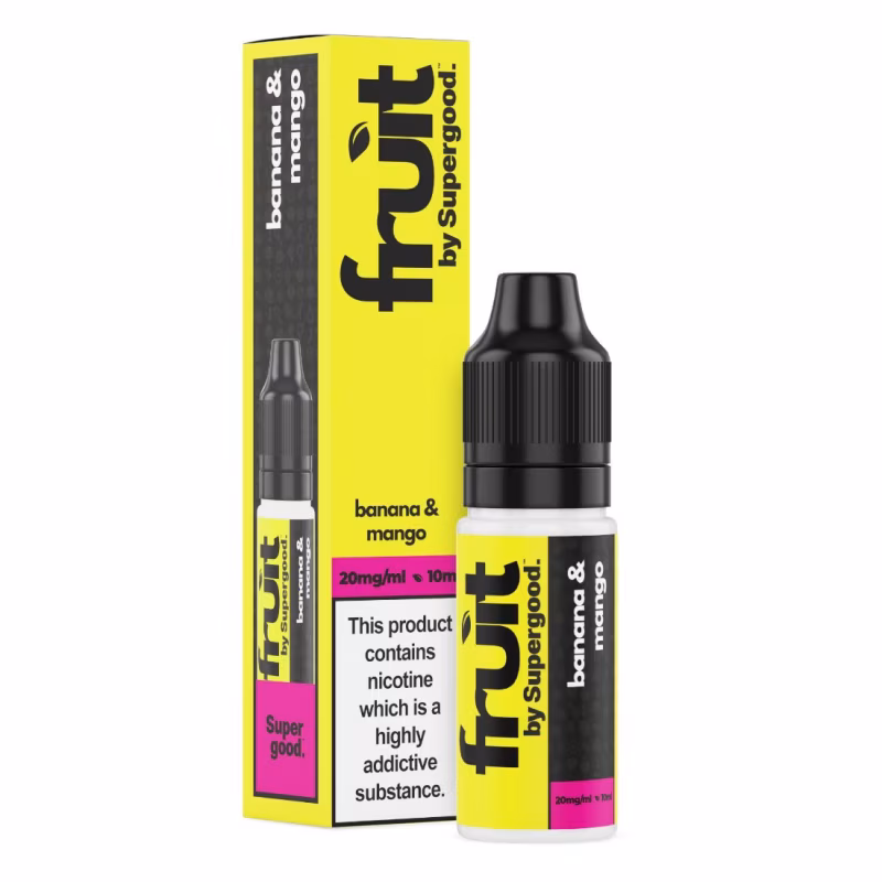 Banana & Mango Nic Salt E-Liquid by Supergood Fruit