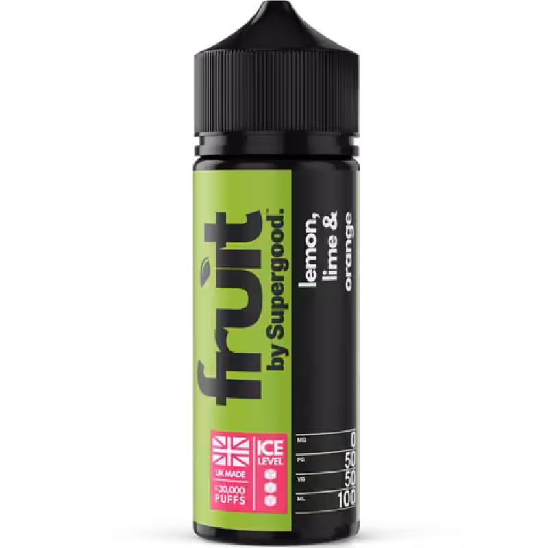 Lemon, Lime, Orange Shortfill E-Liquid by Supergood Fruit - Image 1
