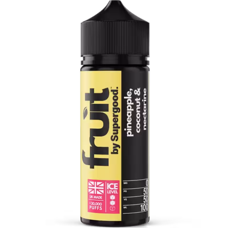 Pineapple Coconut Nectarine Shortfill E-Liquid by Supergood Fruit - Image 1
