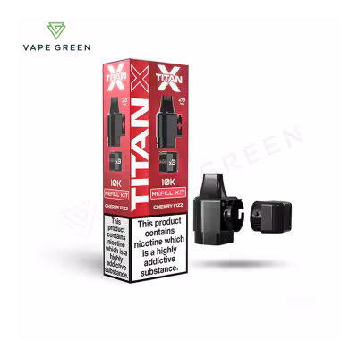 Cherry Fizz Prefilled Pod Refill Kit by Titan X
