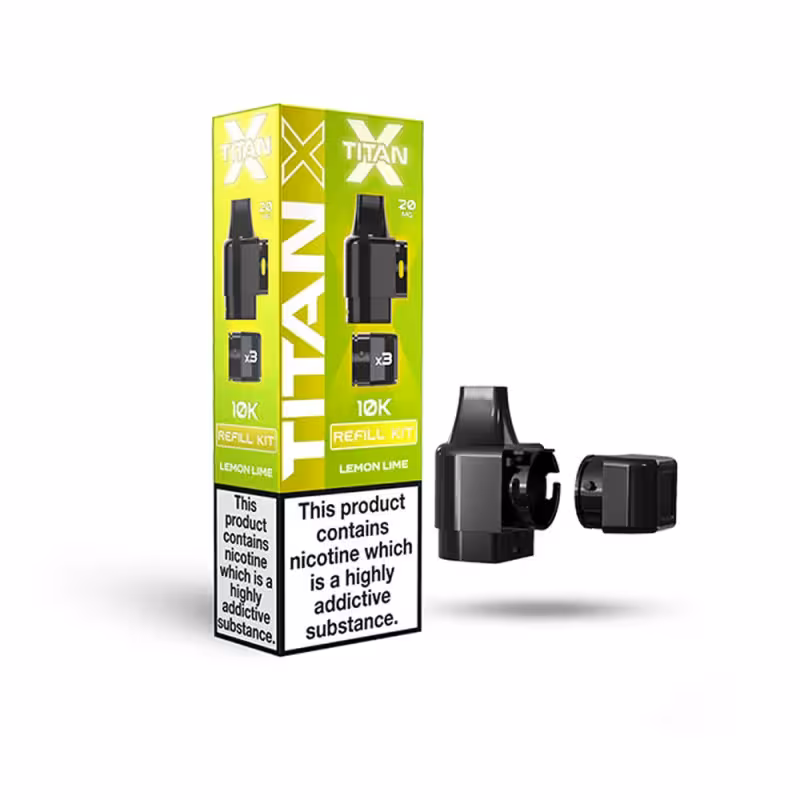 Lemon Lime Prefilled Pod Refill Kit by Titan X - Image 1