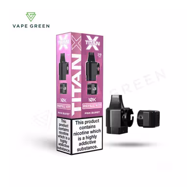 Pink Burst Prefilled Pod Refill Kit by Titan X