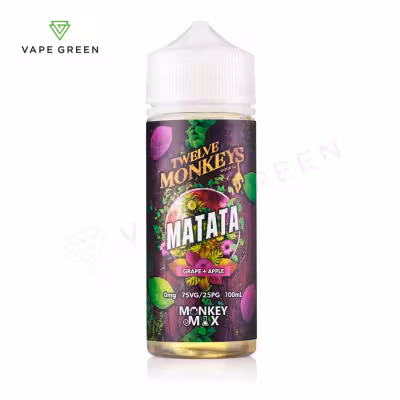 Matata Shortfill E-Liquid by Twelve Monkeys 100ml
