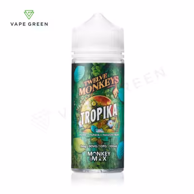Tropika Shortfill E-Liquid by Twelve Monkeys 100ml