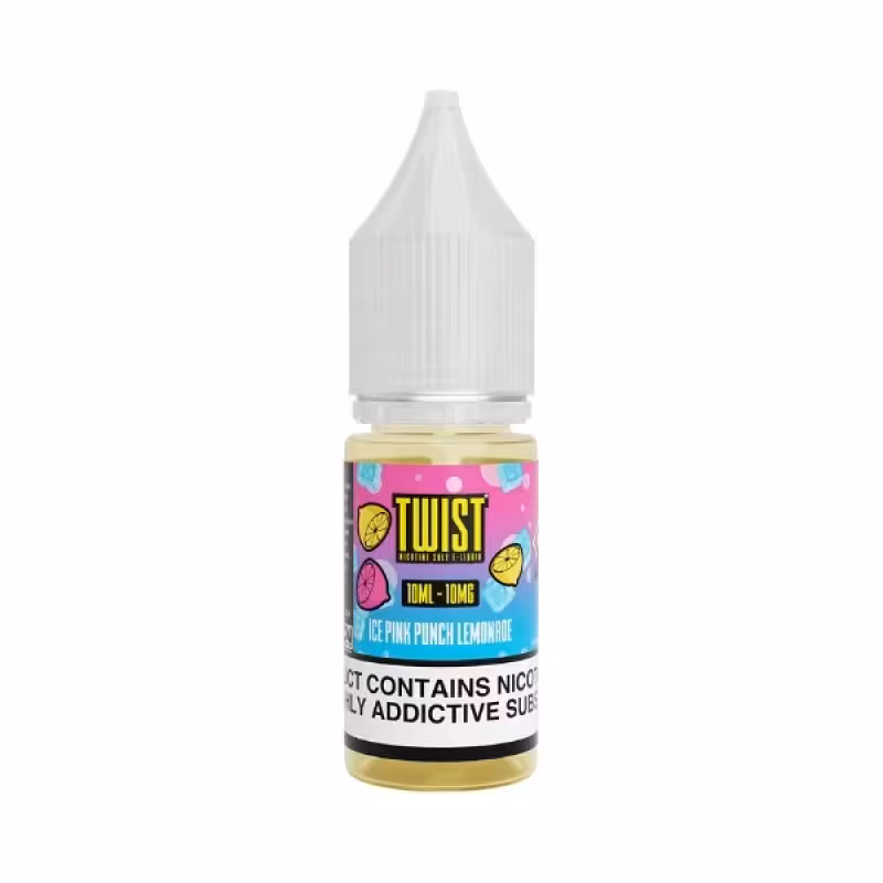 Ice Pink Punch Lemonade Nic Salt E-Liquid by Twist - Image 1
