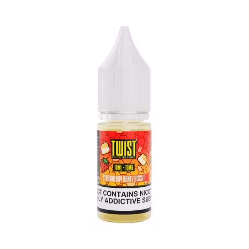 Strawberry Honey Biscuit Nic Salt E-Liquid by Twist - Image 1