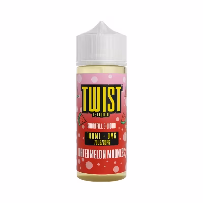 Watermelon Madness Shortfill E-Liquid by Twist 100ml - Image 1