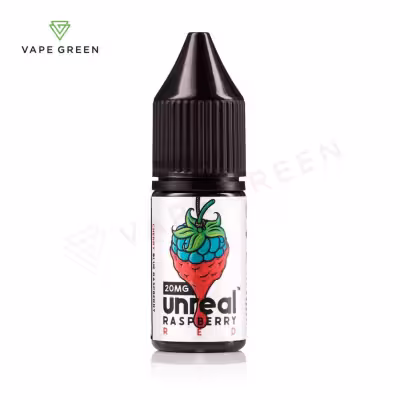 Red Nic Salt E-Liquid by Unreal Raspberry